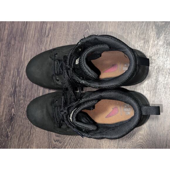 Red Wing Irish Setter Work Boots Mens Size 10 Black Waterproof Vibram Sole main image 9